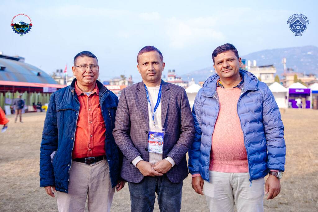 3 man posing for the photo